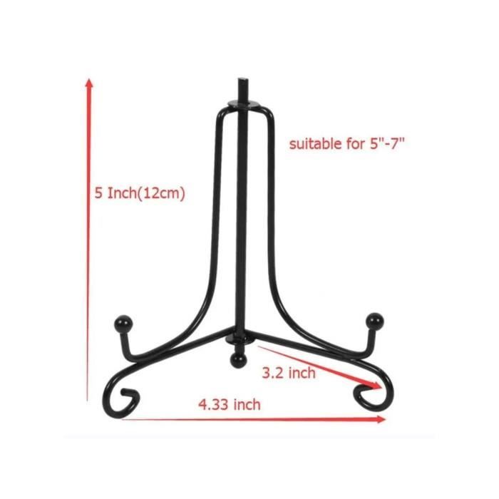 Étagère - T1 - Métal Noir - Support De Livre - Décoration - Bureau