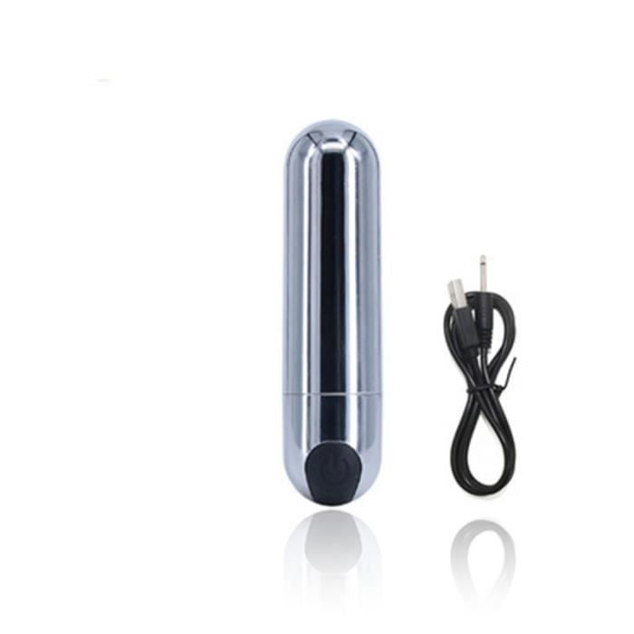 Vibromasseur Anal - Gode Vibrant Silicone - Point G - Pour Homme Et Femme - Sextoy Discret