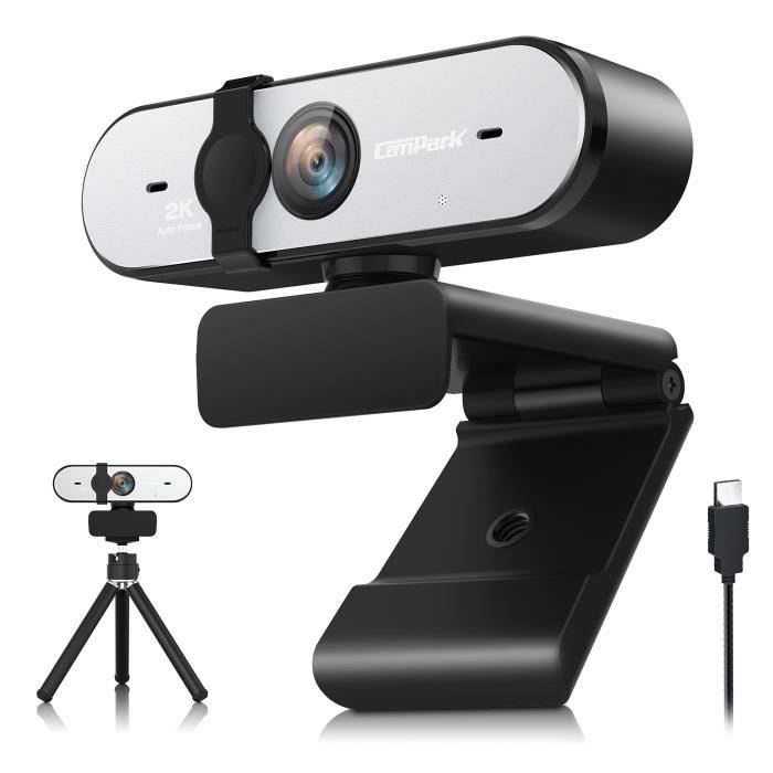 Odec Webcam 1080p Full HD avec Microphone stéréo pour vidéo Chat et Enregistrement Compatible avec Windows Mac et Android