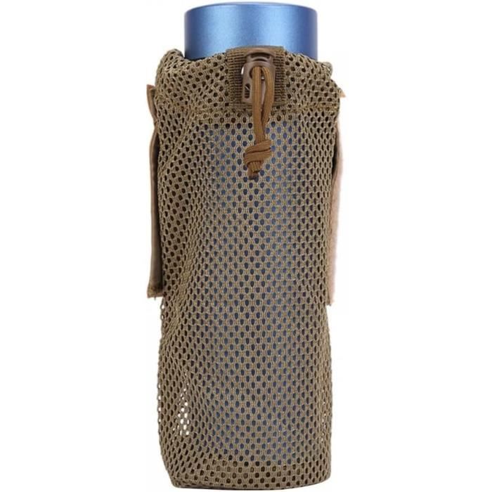 Sac de sport,Pochette pour bouteille d'eau tactique Molle,camouflage