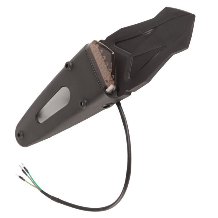 Support de garde-boue arrière Feu arrière LED Feu stop Clignotants