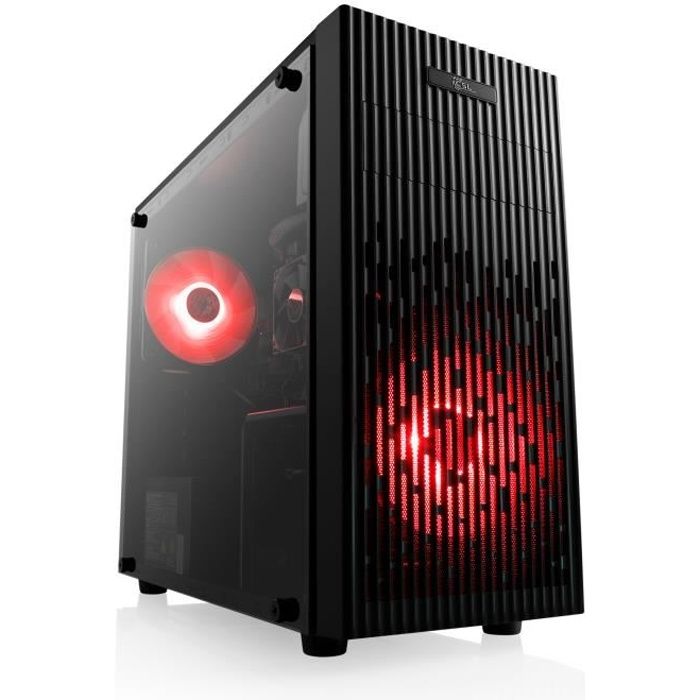 PC Gaming CSL M10080 AMD Ryzen 5 5600G (6x 3900 MHz) Radeon Graphics 16 Go DDR4 RAM M.2 SSD 1000 Go sans OS