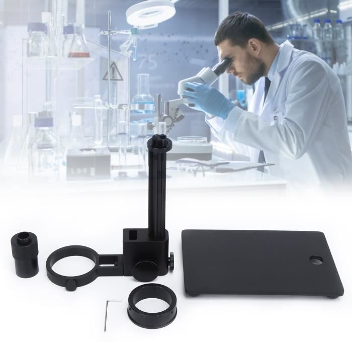 Support De Mise Au Point De Microscope TBEST - Diamètre Du Pilier 25mm - Blanc