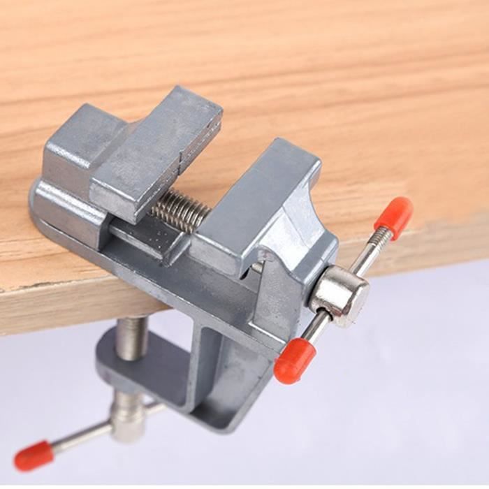 Pinces D'Établi En Acier Avec Butées - 2 Pinces + 4 Bench Dogs Pour Travail Du Bois Précision