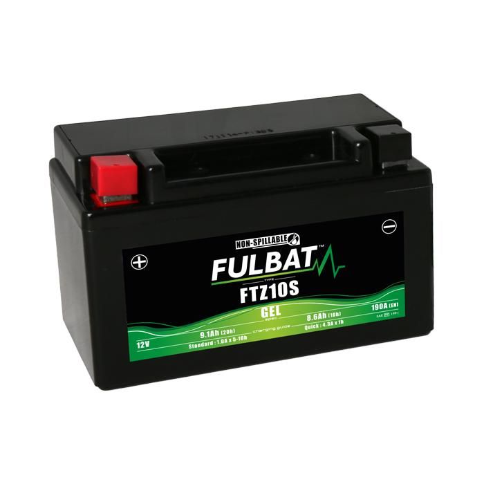 Batterie moto YTZ10S étanche SLA 12V / 8.6Ah