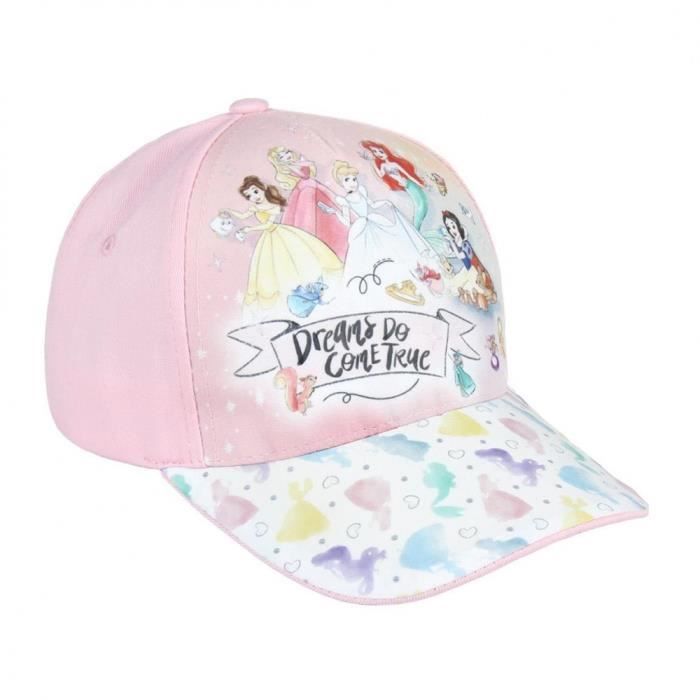Casquette Princesses Disney Enfant Fille 51 Cm 2 4 Ans Cdiscount Pret A Porter