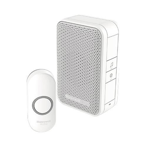 Honeywell Home DC311N sans fil série 3, 4 sonneries, base portable blanche, bouton