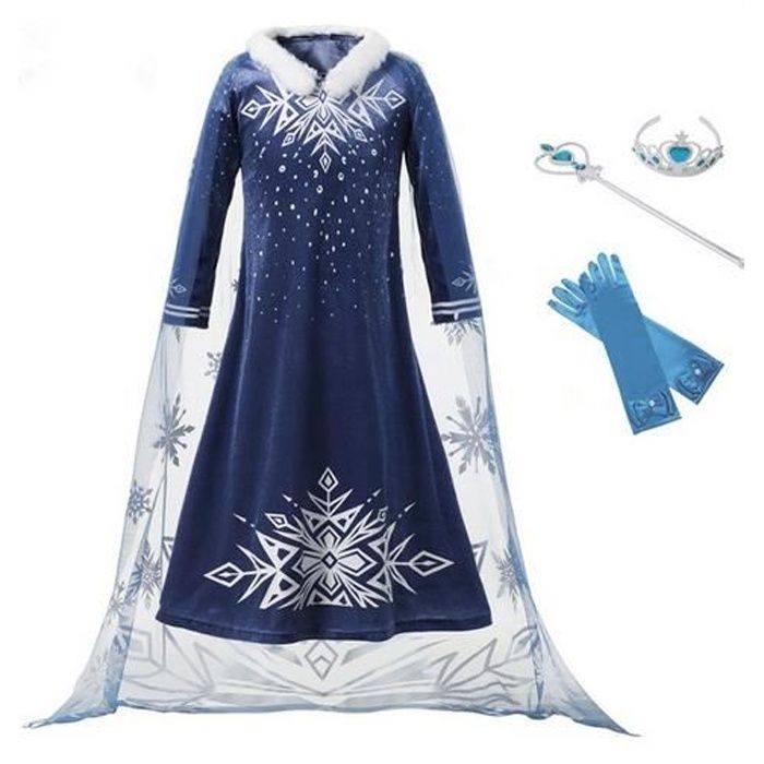 Robe Princesse Encanto Mirabel AMZBARLEY - Déguisement Enfant Halloween  Noël Carnaval Cosplay 5-10 ans - Cdiscount Jeux - Jouets