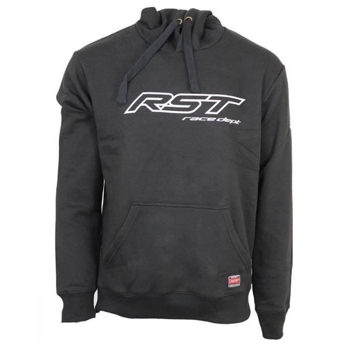 Sweatshirt à capuche - RST - Logo Race Dept - Noir - Motocross - Mixte