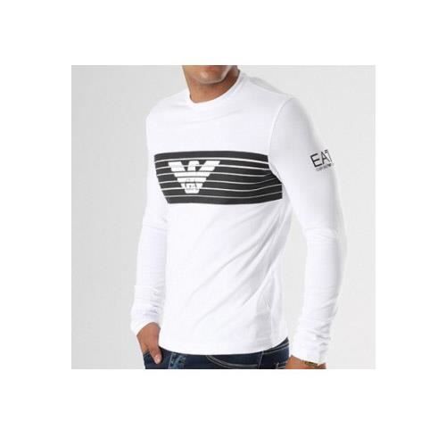 t-shirt ea7 blanc
