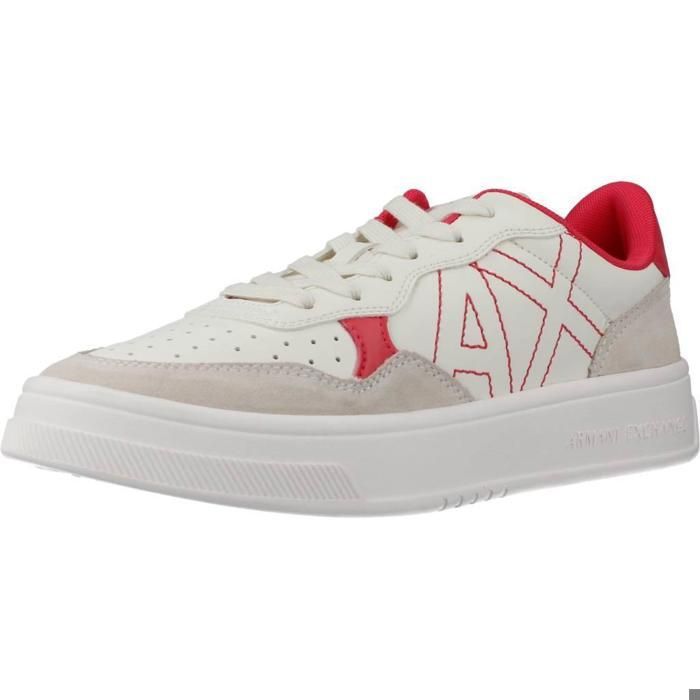 Armani Exchange Chaussure Armani Exchange Modèle Xdx103 Xv579 - Coleur Blanc