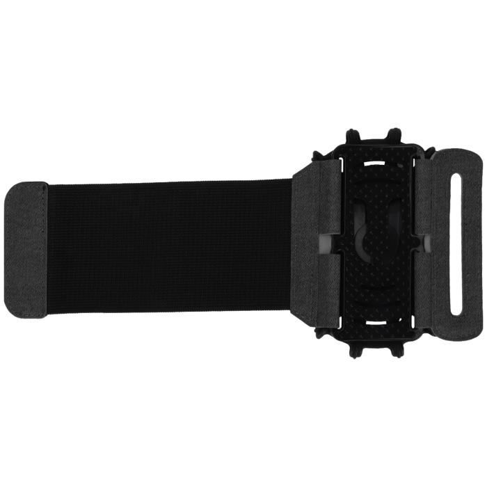 Brassard De Sport Pour Téléphone Motorola – Tissu Lycra Imperméable – Poche Cartes – Réglable 20-40 Cm