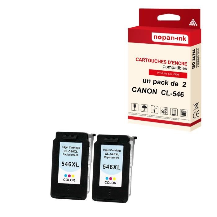 Nopan Ink X2 Cartouches Canon 546 Xl Compatibles Canon Pixma Mg 3000 Series Mg 3000 Series Mg 3000 Series Mg 3000 Series Tr 4 Cdiscount Informatique