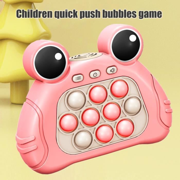 Manette Quick Push Pop-it - jeu Pop-it - test des réflexes - rose