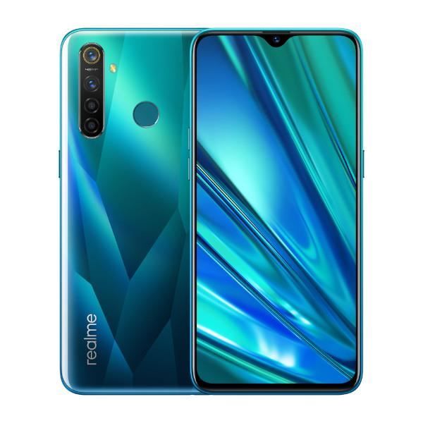 Vente Téléphone portable Realme 5 Pro 8Go/128Go Vert Cristal (Cristal Green) Dual SIM pas cher Vente Téléphone portable Realme 5 Pro 8Go/128Go Vert Cristal (Cristal Green) Dual SIM pas cher