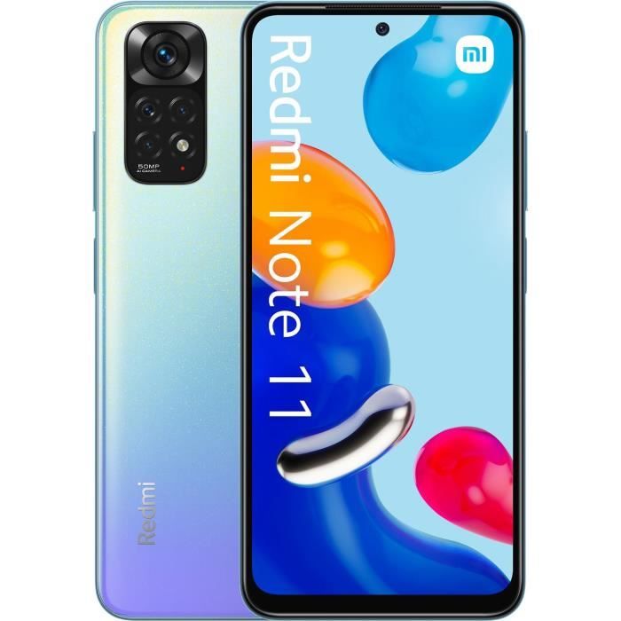 XIAOMI Redmi Note 11 64Go 4G Azur Céleste