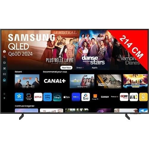 SAMSUNG TV LED 214 cm UHD 4K TQ85Q60DAUXXC - vue 3