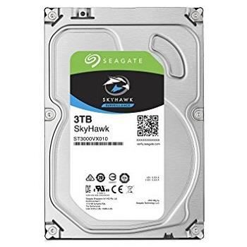 Disque dur de surveillance Seagate SkyHawk ST3000VX009 Disque dur 3 To interne 3.5 SATA 6Gb/ mémoire tampon : 256 Mo - vue 2