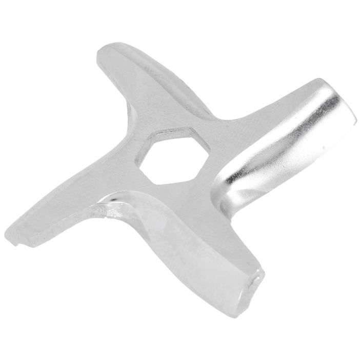 Lame Double Couche Pour Hachoir à Viande - Compatible Little Bear Et Autres Hachoirs électriques - Acier Inoxydable