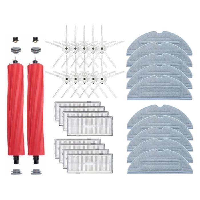 Lot 2 Brosses + 2 Filtres HEPA Pour Tineco Floor One S5 - Aspirateur Balai