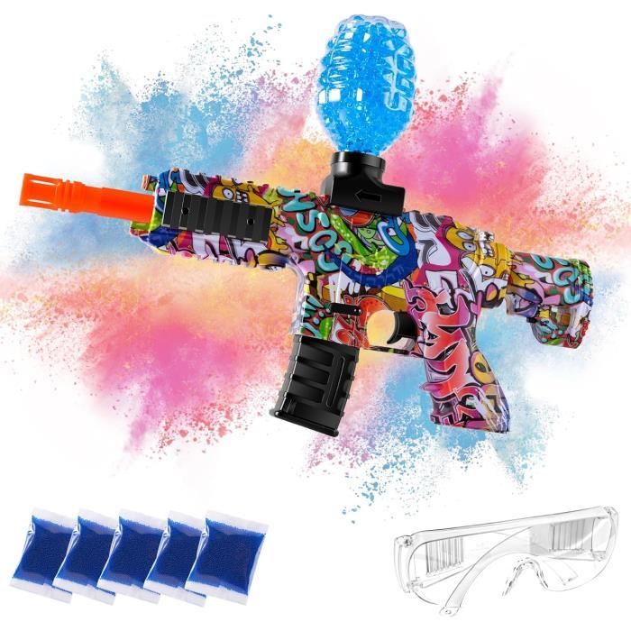 Pistolet à Billes D'Eau Gel Blaster Vector - Automatique - 20000 Billes Incluses - Pour Jeu Extérieur