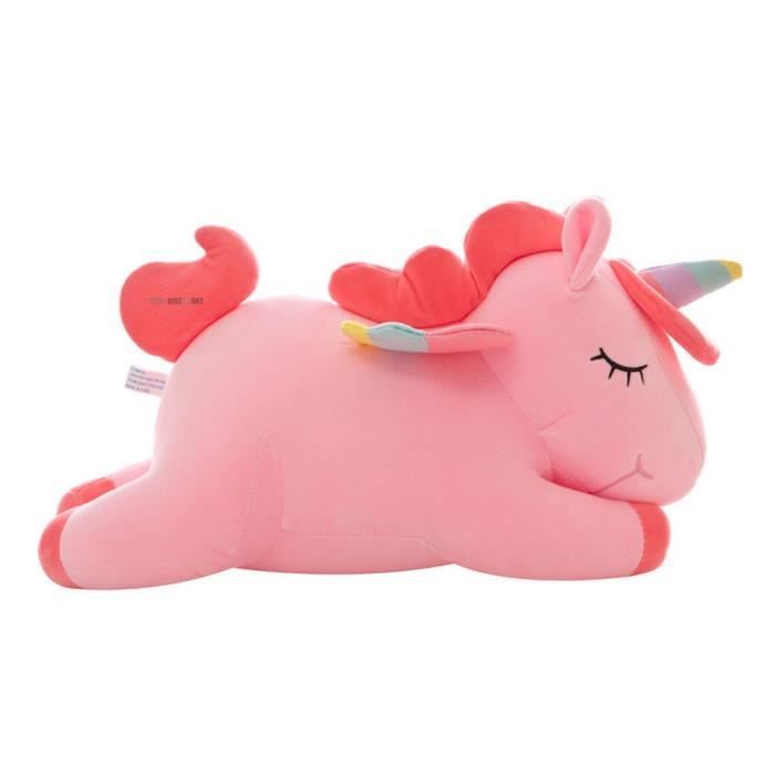 Son et lumière confort bébé éléphant pour dormir en peluche poupée multifonction musique jouet bébé poussette suspendu rose