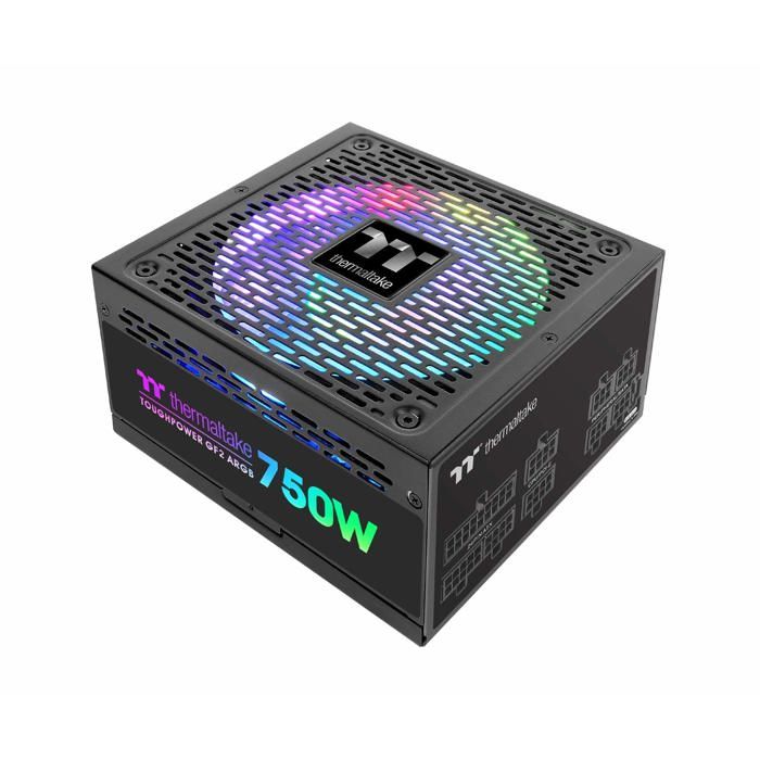 Alimentation - Thermaltake - Toughpower GF2 ARGB - 750W - 80 PLUS Gold - Refroidissement Actif