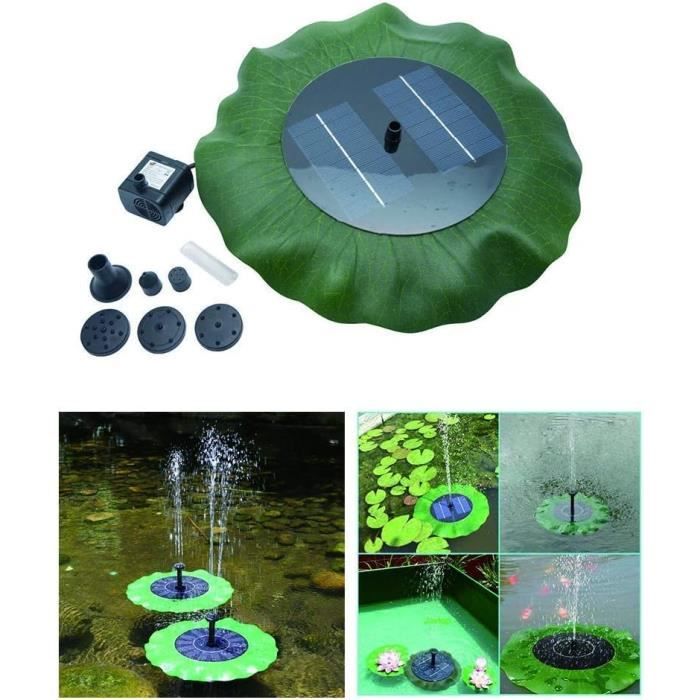 Fontaine Solaire Pompe à Eau - Pour Piscine, Jardin Ou Aquarium | Décoration Submersible