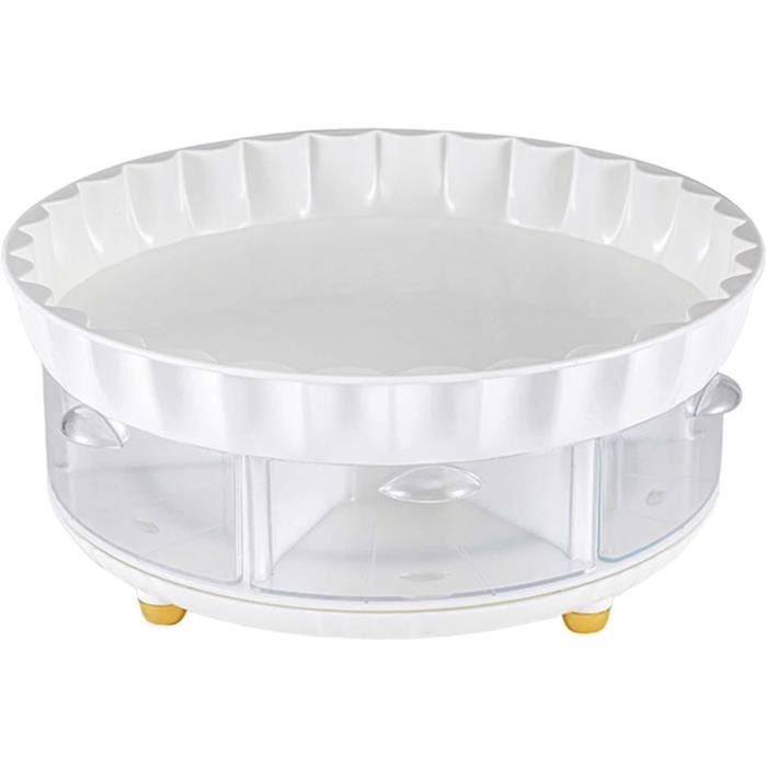 Lazy Susans Étagère À Épices Rotative Multifonctionnelle Antidérapante