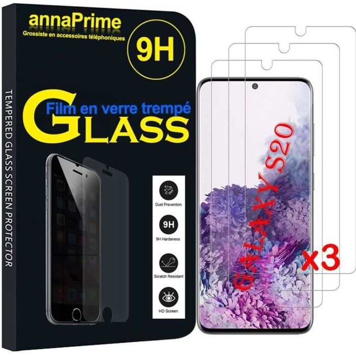 Film en verre trempé pour Samsung S20 ultra - 4,90€