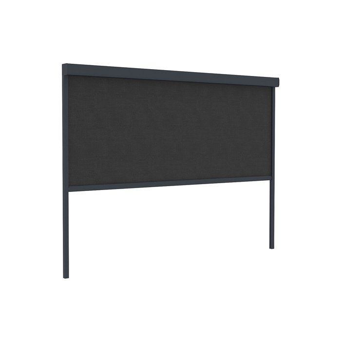 4 Rideaux Terrasse Imperméables HOME DEKO 220x155cm Crème - Protection Soleil Pluie Vent Balcon Jardin