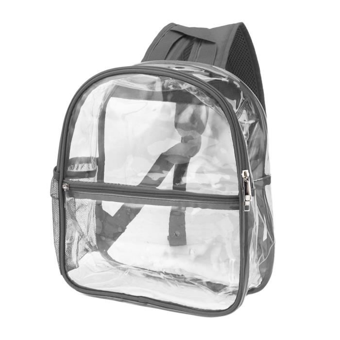 Sac Bandoulière Transparent En PVC - Idéal Homme/femme, Léger Et étanche