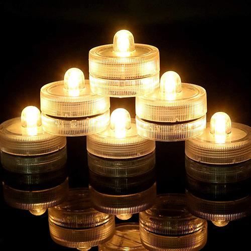 Lot De 20 Mini Lampes LED Blanc Chaud Pour Ballons – à Coller – Décoration Maison De Poupée, Anniversaire, Noël