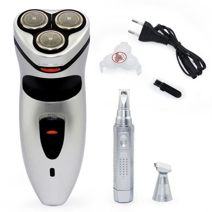 Rasoir électrique Rechargeable Pliable - Tondeuse Corps Et Dos - Noir - Neuf Sans Marque