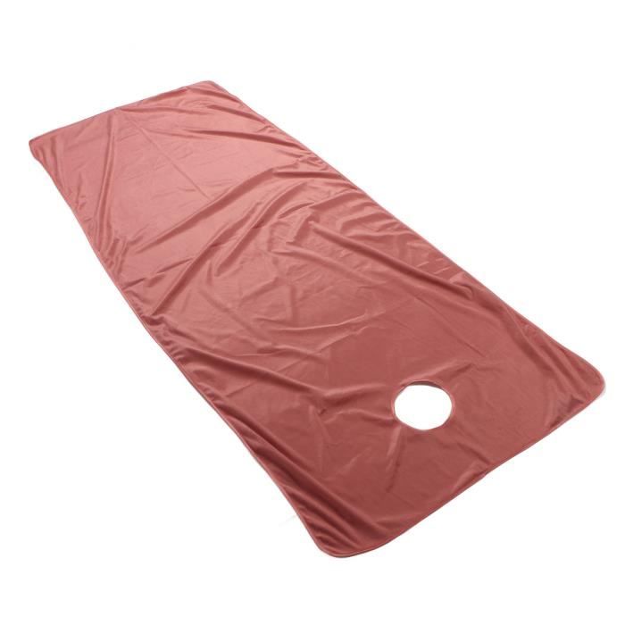 Oreiller Visage Carré Rose Avec Trou Respirant - Coussin Massage Spa Pour Table Beauté Et Salon
