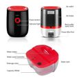 Déshumidificateur d'air électrique portable 800ml absorbeur d'humidité ultra silencieux pour cuisine chambre-1