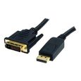 Câble adaptateur DisplayPort vers DVI de 1,8 m - Câble adaptateur DP vers DVI de 1,8 m - Convertisseur DP - 1920 x 1200 - DP2DVI2MM6-1