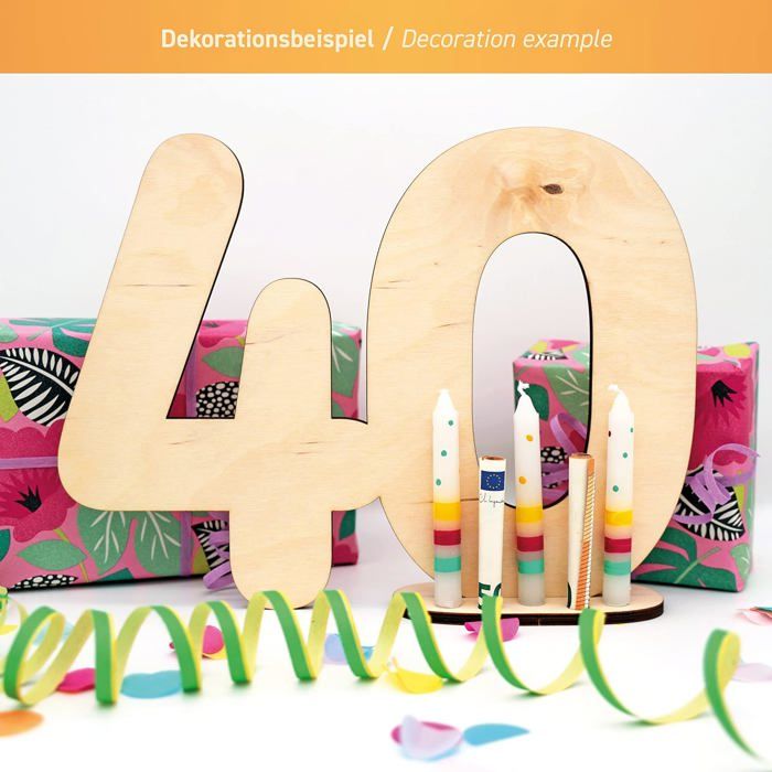 50 Rondelles En Bois Naturel – Pour Tableau D'Anniversaire, Calendrier, Loisirs Créatifs (3 Cm)