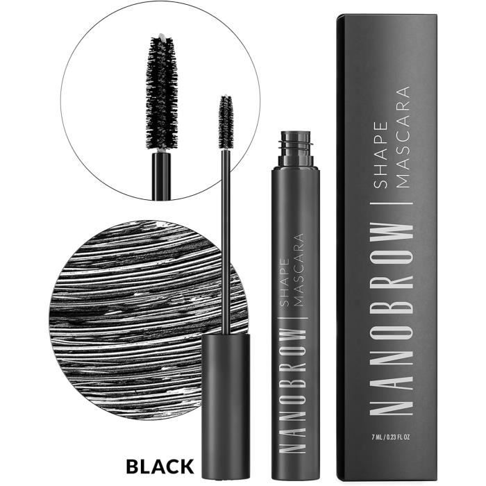Mascara Sourcils T.Leclerc édition Limitée 02 Châtain - 4,7ml, Effet Allongeant, Formule Hypoallergénique