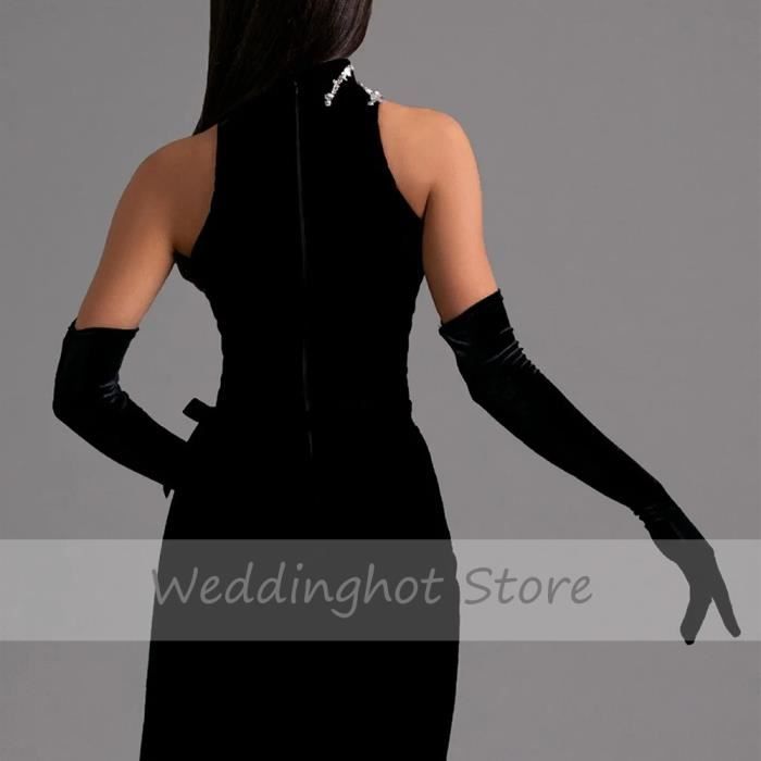 Naapesi 1 Paire Gants Longs En Satin Pour Femme, Gants De Soirée Noir, Gants Longs En Dentelle Perle,Gants D'Opéra Gants Femme Pour Mariage, Soirée Dansante, Fête Et Halloween (Blanc