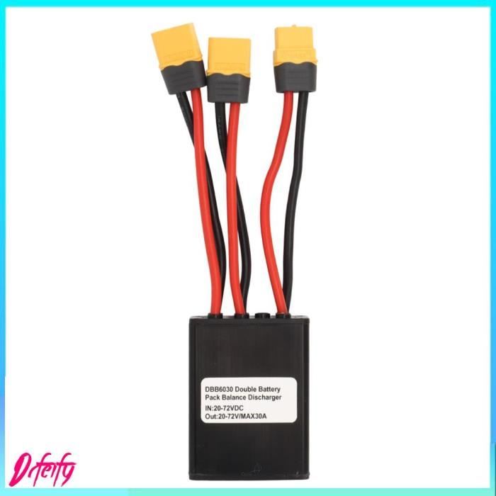 Câble De Décharge XT60 Mâle 4 Broches – Pour Batterie Hailong 1/2/G80, Longueur 30 Cm, ABS Et Métal – Vélo électrique