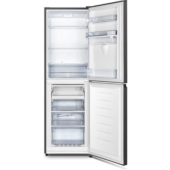 Réfrigérateur congélateur bas HisenseRB645N4BFE - Froid ventilé (no frost),  495L, 39 dB, Classe E (via ODR 100€) –