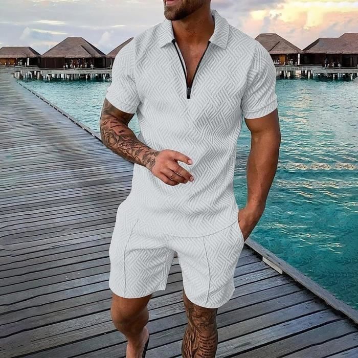 Ensemble bermuda chemise homme hotsell