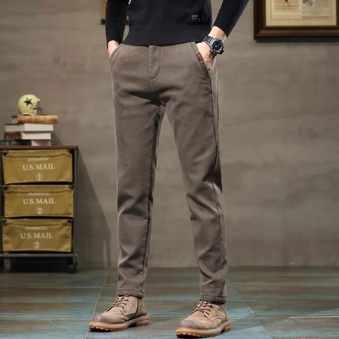 Pantalon mi long hotsell homme