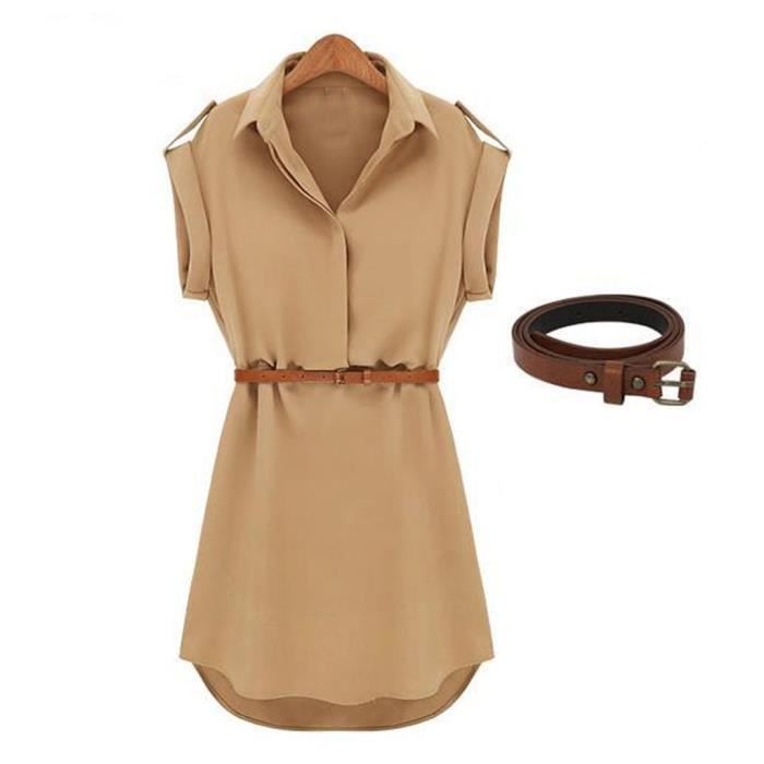Robe ample outlet avec ceinture