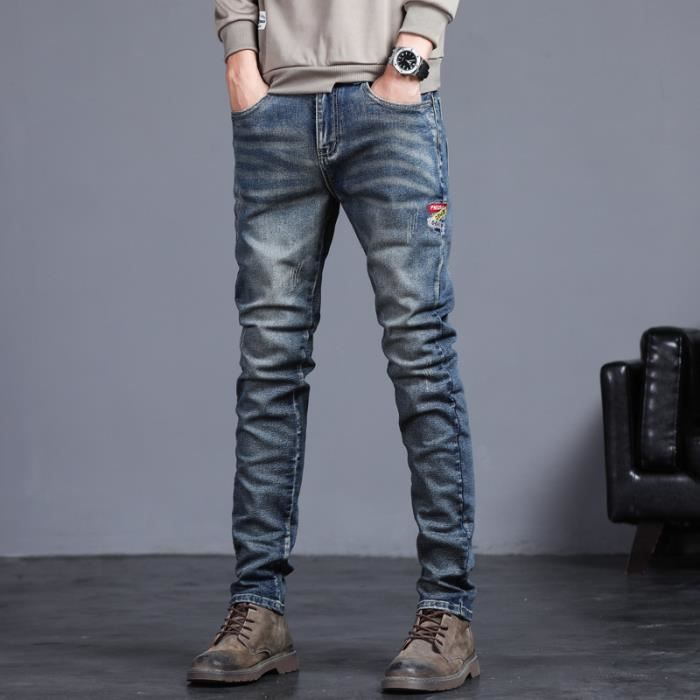 Pantalon Homme Séchage Rapide Coupe Droite - Sport Décontracté, Polyester, Noir Taille L, Pour Outdoor, Quotidien