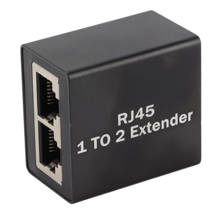 FRA- Câble répartiteur Ethernet RJ45 1 Point 4 câble de dérivation Ethernet  ABS PCB RJ45 pour ordinateur portable - Cdiscount Informatique