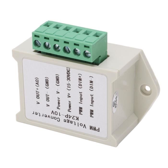 Module Convertisseur PWM Vers 0-10V Analogique – Haute Précision 0,2%, Pour Automation, Contrôle Moteur DC, éclairage LED - 10