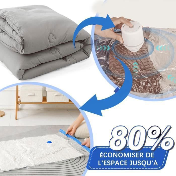 Lot de 15 Sac de Rangement sous Vide Avec Pompe electrique Sac Housse Sous Vide Voyage Cdiscount Maison