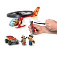 LEGO® City 60248 L’intervention de l’hélicoptère des pompiers, Jouet Volant avec quad ATV pour Enfants de 5 ans et +-3